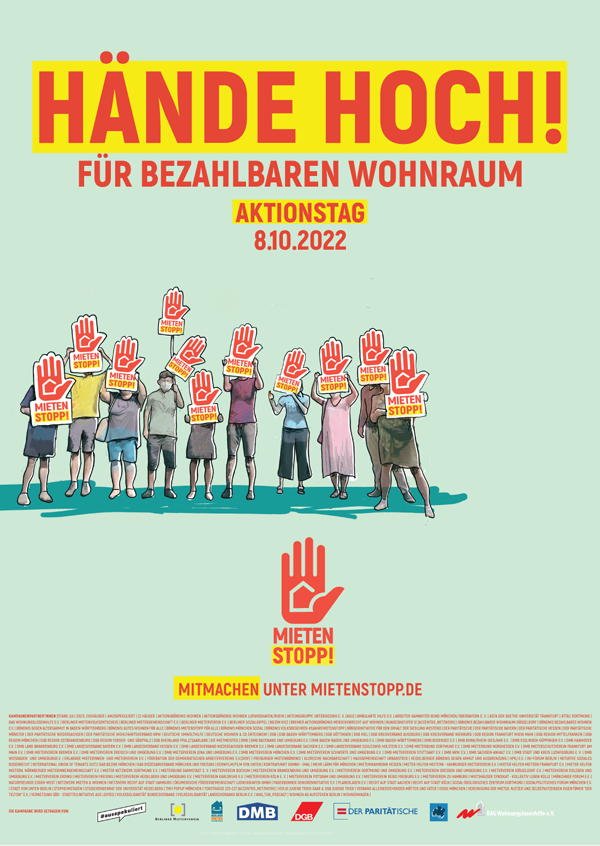 Mietenstopp Jetzt ! Bundesweiter - Aktionstag am 08.10.